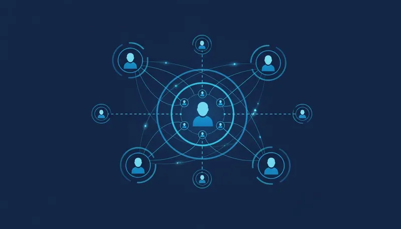 Ilustración de grupos y comunidades en Telegram