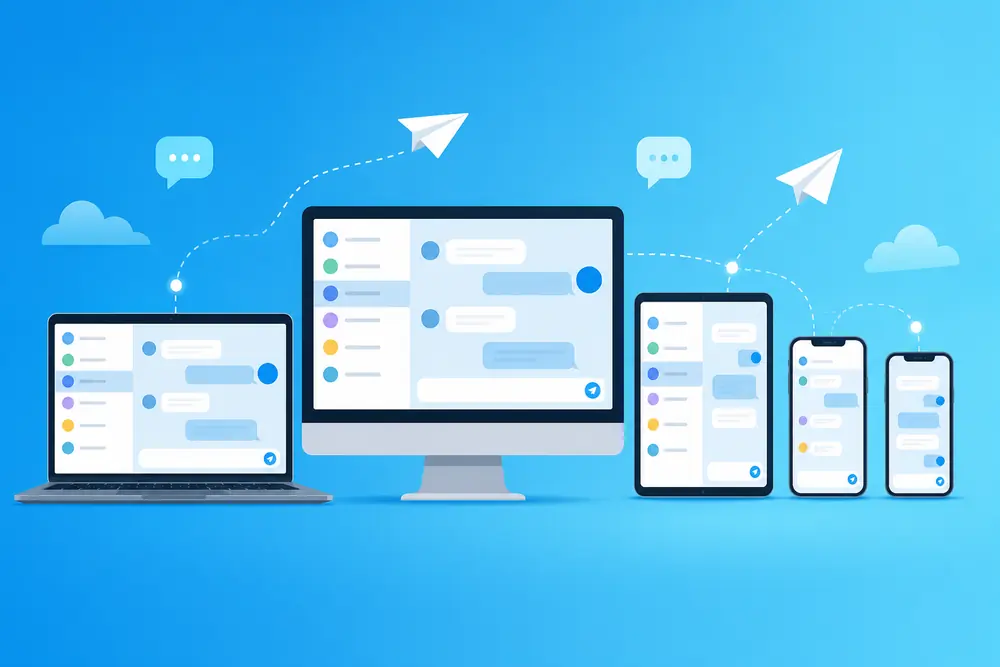Telegram disponible en ordenador, móvil y tableta